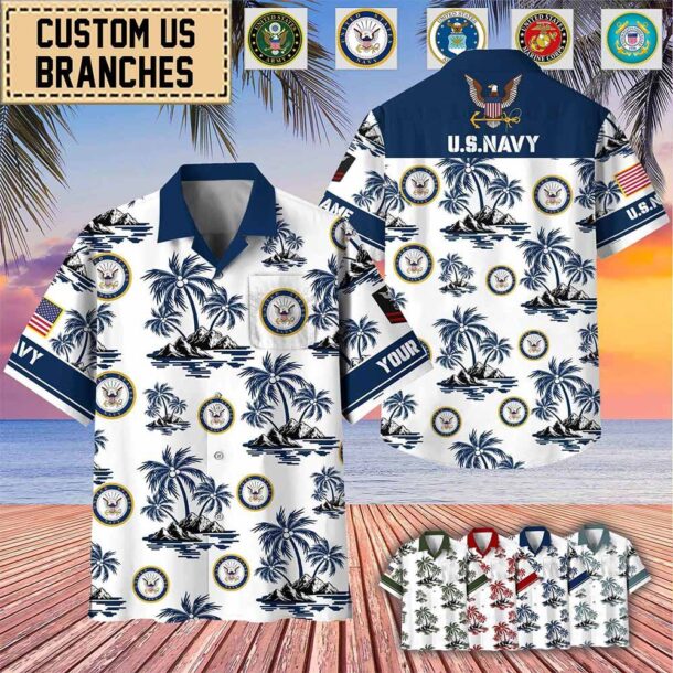 custom us branches pocket hawaiian shirt 2 min g4wfy