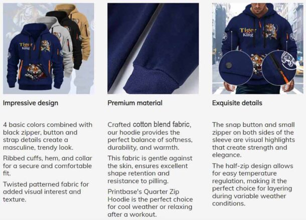 custom us law enforcementquarter zip hoodie ta0or