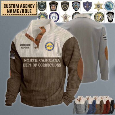 custom us law enforcementstand collar sweatshirt p91kz