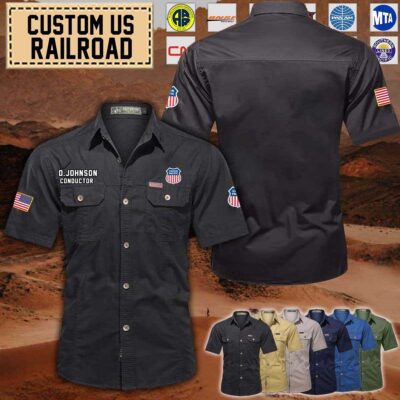 Custom Us Railroad Military Carg