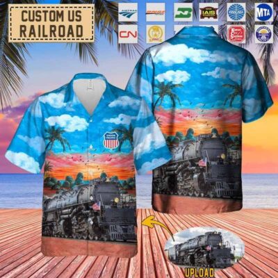 custom us railroadpocket hawaiian shirt njtt2
