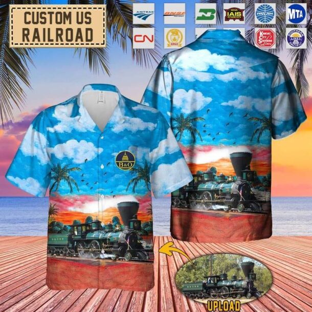 custom us railroadpocket hawaiian shirt pkcnd