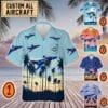 F-4J Phantom II Blue Angels F4J_Pocket Hawaiian Shirt