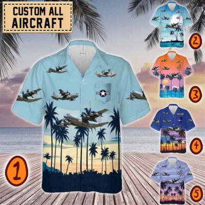 kc 130j hercules kc130j usmcpocket hawaiian shirt oft4i