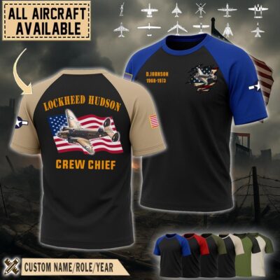 lockheed hudson wwiiraglan tshirt1 6x0h6