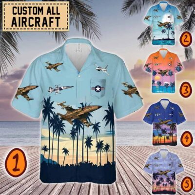 northrop f 5 f5pocket hawaiian shirt kd4d3