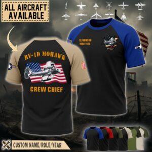 RV-1D Mohawk OV1 RV1D_Raglan Tshirt