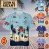 S-64 Skycrane S64_Pocket Hawaiian Shirt