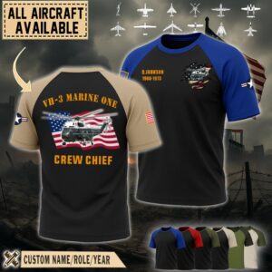 Sikorsky VH-3 Marine One VH3_Raglan Tshirt