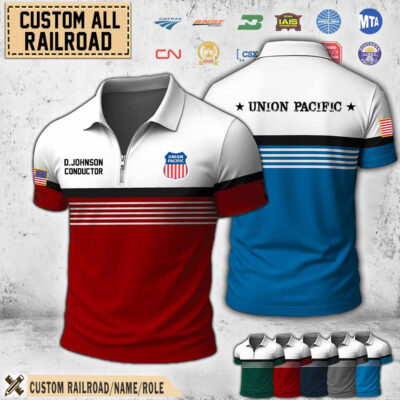 custom all railroadzipper polo 1 g1h96