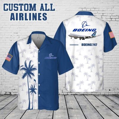 custom boeing pocket hawaiian shirt se37q
