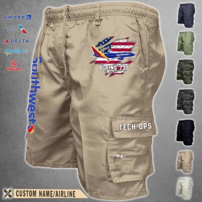 airlines cargo shorts 1 tl5jg