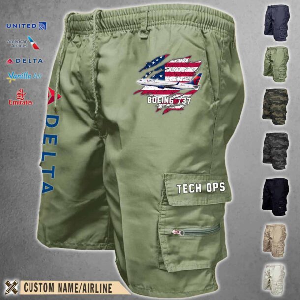 airlines cargo shorts 2 93hmr