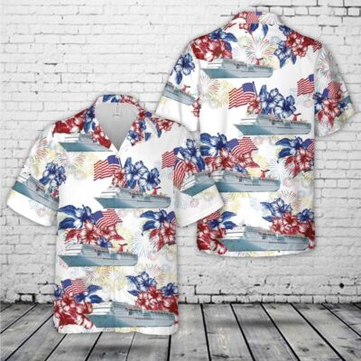 carnival cruise line carnival inspiration4th of july hawaiian shirt hsaah