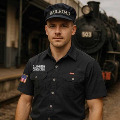 custom ashland railwaycotton cargo shirts2 fmds2