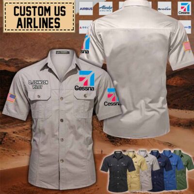 custom cessna cotton cargo shirts1 zvpxc