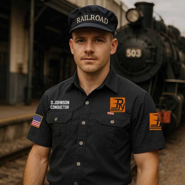 custom pennsylvania northeastern railroadcotton cargo shirts2 jash5
