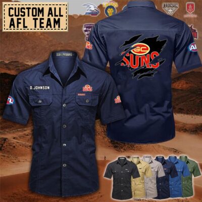 gold coast sunscotton cargo shirts1 atzds