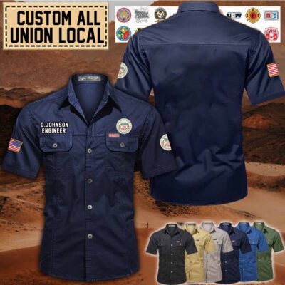 insulatorscustom union cotton cargo shirts1 f15yp