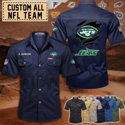 new york jetscotton cargo shirts1 bn2u9