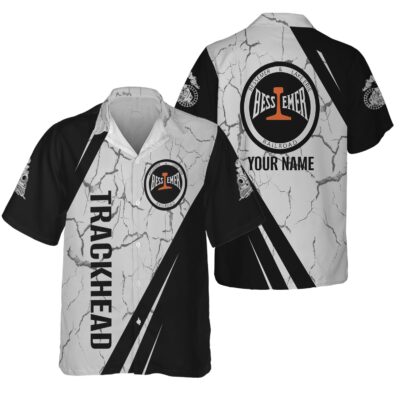 railspirit personalized bessemer and lake erie railroad hawaiian shirt crackle texture style shirt for trackheads 1 ckrab