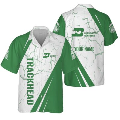 railspirit personalized burlington northern railroad hawaiian shirt crackle texture style shirt for trackheads 1 tm33p