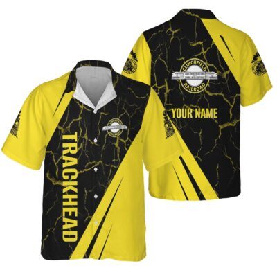 railspirit personalized clinchfield railroad hawaiian shirt crackle texture style shirt for trackheads 1 2dfgk