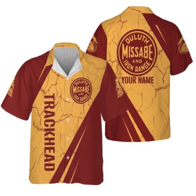 railspirit personalized duluth missabe iron range railroad hawaiian shirt crackle texture style shirt for trackheads 1 ymg1t