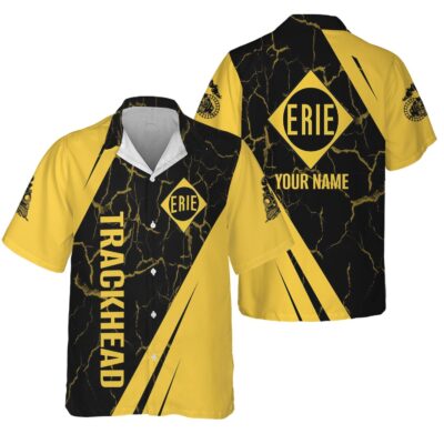 railspirit personalized erie railroad hawaiian shirt crackle texture style shirt for trackheads 1 5vfuw