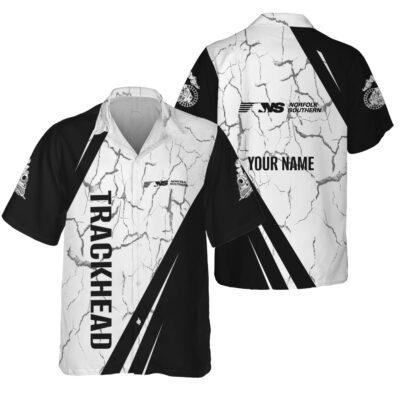 railspirit personalized norfolk southern railway hawaiian shirt crackle texture style shirt for trackheads 1 7bon8