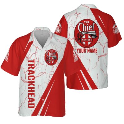 railspirit personalized the chief santa fe railroad hawaiian shirt crackle texture style shirt for trackheads 1 x1rag