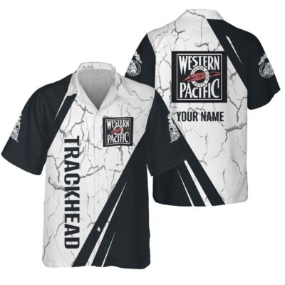railspirit personalized western pacific railroad hawaiian shirt crackle texture style shirt for trackheads 1 p89hw