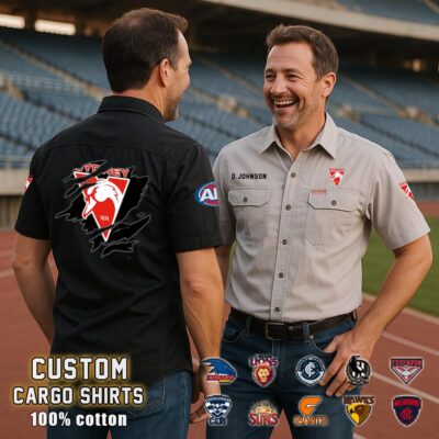 sydney swanscotton cargo shirts2 gxfvf