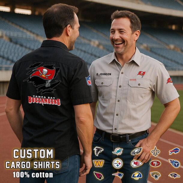 tampa bay buccaneerscotton cargo shirts2 fjy94