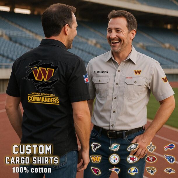 washington commanderscotton cargo shirts2 ja1oi
