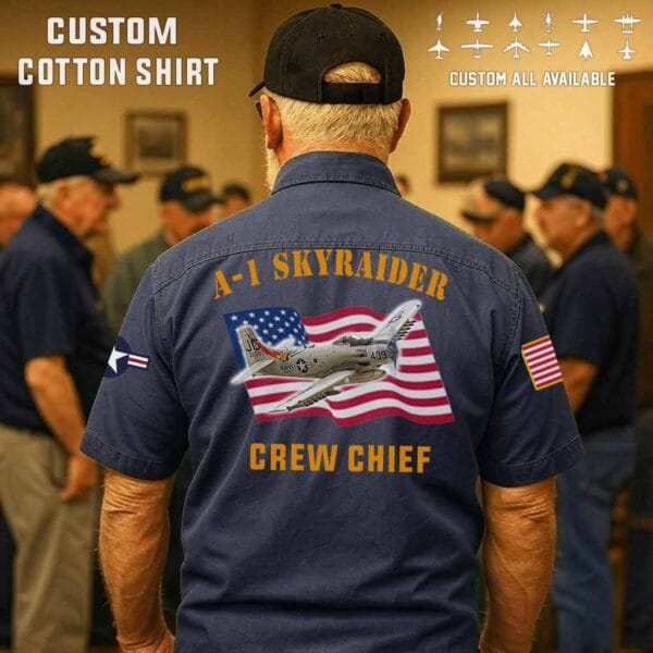 A 1 Skyraider A1 Cotton Cargo Shirts 3