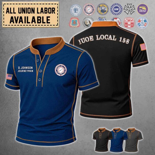 Custom All Union Local Patchwork TShirt 2 1