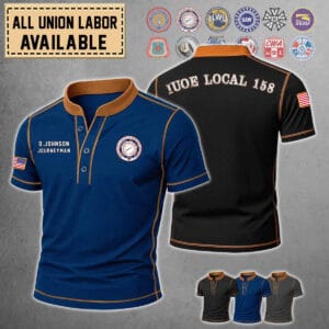 Custom All Union Local Patchwork TShirt 2