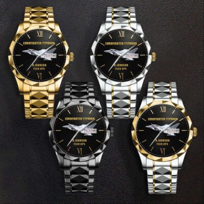 Custom Airplanes Stainless Steel Watch 5 Jpg