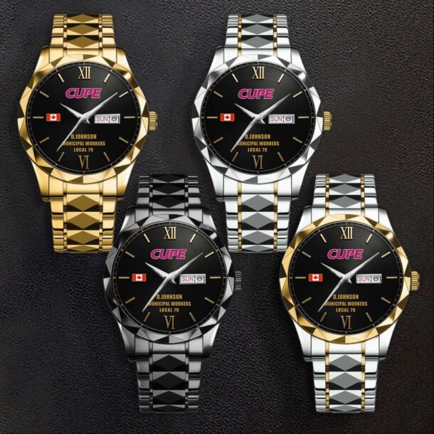 Custom CA Union Labor Stainless Steel Watch 2 Jpg