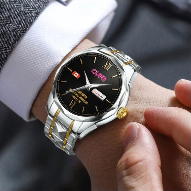 Custom CA Union Labor Stainless Steel Watch 3 Jpg