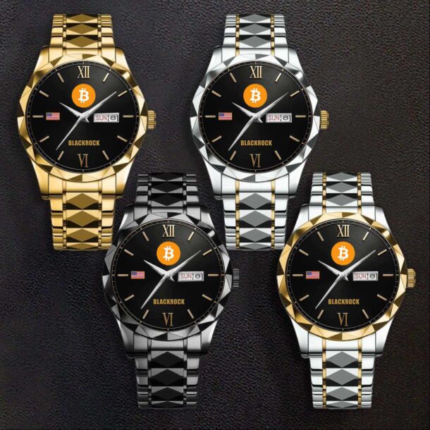 Custom Crypto Stainless Steel Watch 1 3