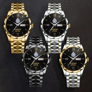 Custom UK Police Stainless Steel Watch 2