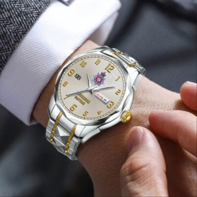 Custom UK Police Stainless Steel Watch 3