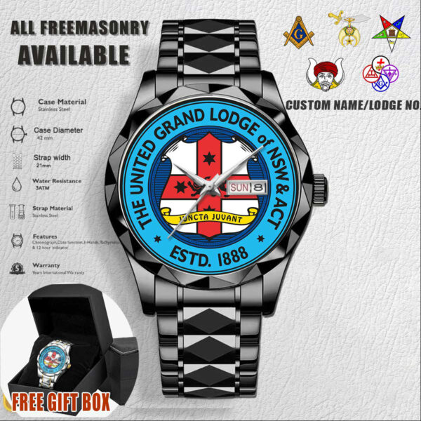 Freemasonry Stainless Steel Watch 1