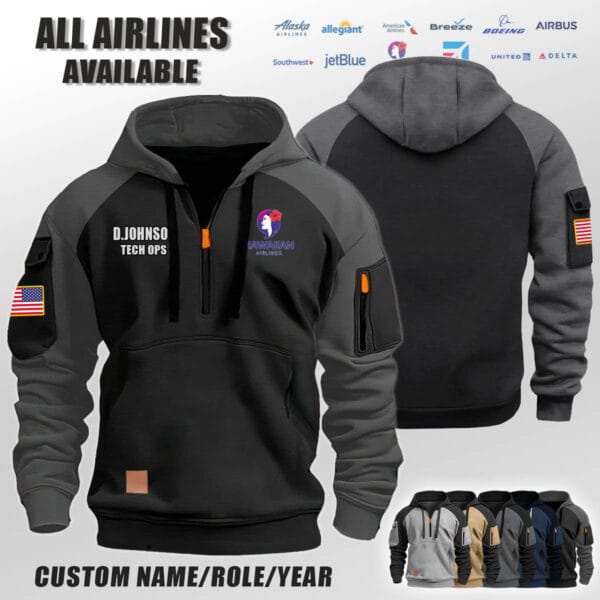 Half Zip Hoodie 1 1