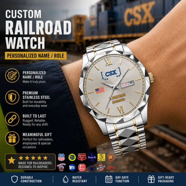 Railroad Daydate Watch 15
