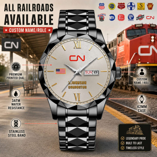 Railroad Daydate Watch 21