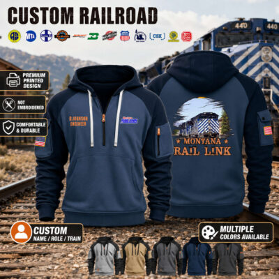 Railroad Halfzip 03