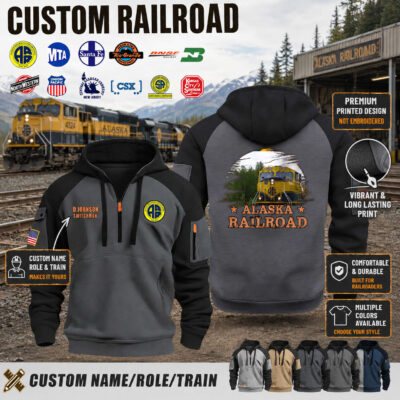 Railroad Halfzip 05